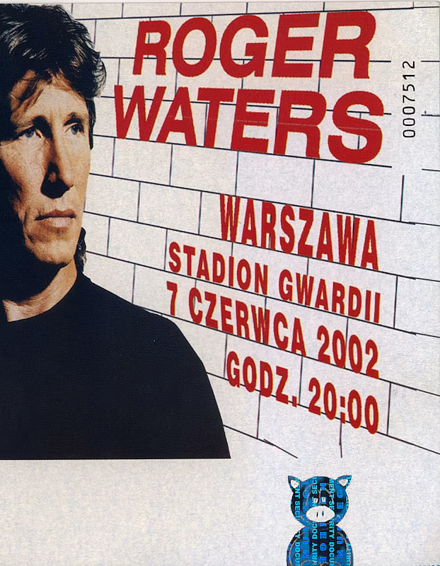 2002 Roger Waters @ Gwardia, Warszawa