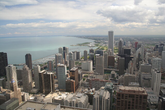 View form John Hancock Building